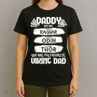 Daddy You Are My Favorite Viking Dad  T-Shirt thumb 4