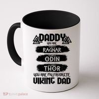 Daddy You Are My Favorite Viking Dad  Coffee Mug thumb 0