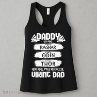 Daddy You Are My Favorite Viking Dad  Women's Tank Top thumb 3