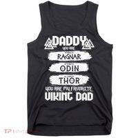 Daddy You Are My Favorite Viking Dad  Tank Top thumb 0