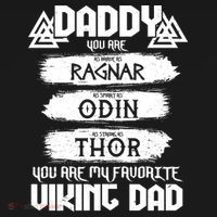 Daddy You Are My Favorite Viking Dad  Tank Top thumb 6