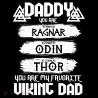 Daddy You Are My Favorite Viking Dad  Visor thumb 3