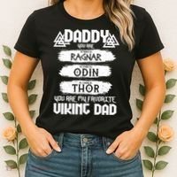 Daddy You Are My Favorite Viking Dad  Women's T-Shirt thumb 2