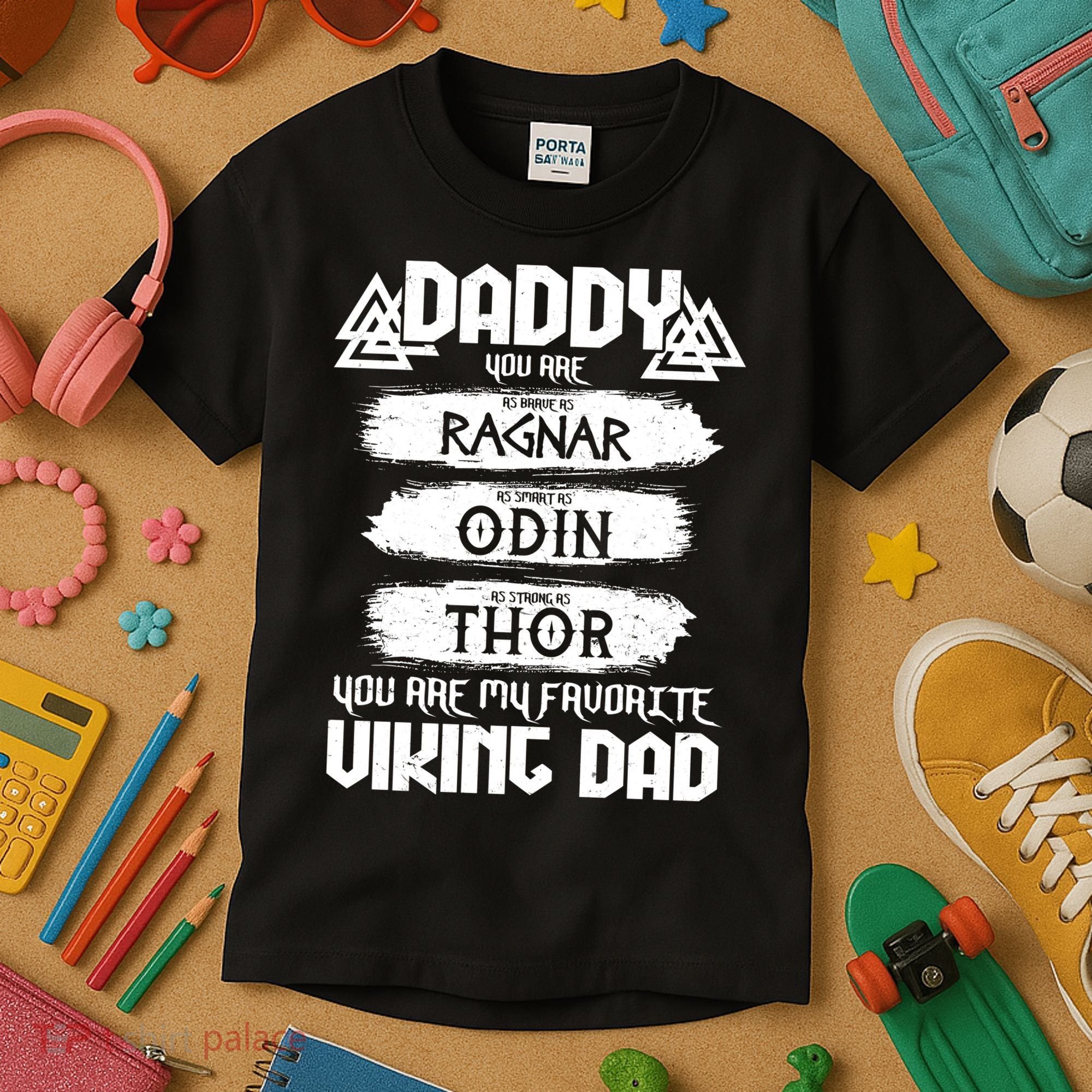 Daddy You Are My Favorite Viking Dad  Kids T-Shirt