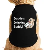 Daddy's Drinking Buddy Doggie Tank thumb 0