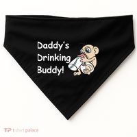 Daddy's Drinking Buddy USA-Made Doggie Bandana thumb 0