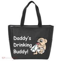 Daddy's Drinking Buddy Tote Bag thumb 0