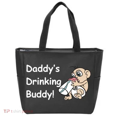 Daddy's Drinking Buddy Tote Bag