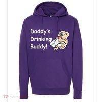 Daddy's Drinking Buddy Hoodie thumb 0