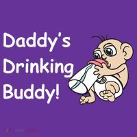 Daddy's Drinking Buddy Toddler Hoodie thumb 2