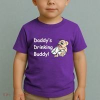 Daddy's Drinking Buddy Toddler T-Shirt thumb 2