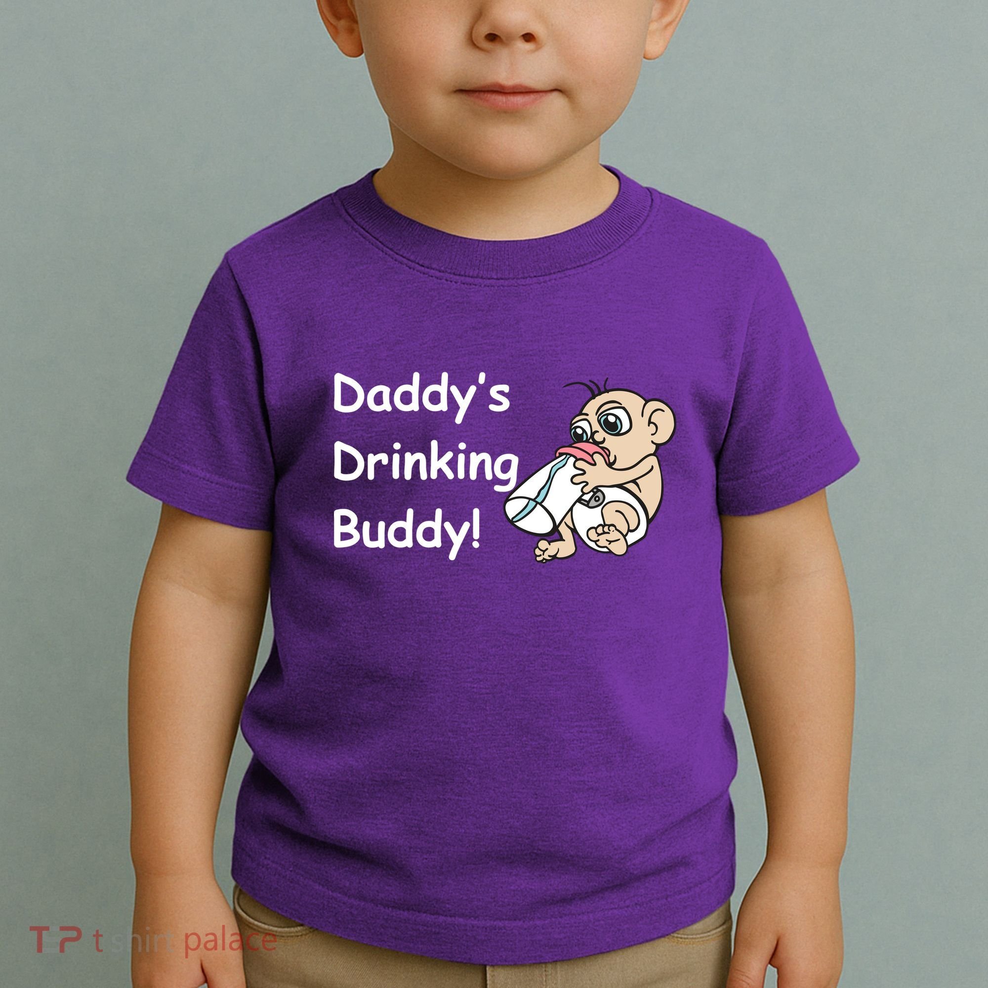 Daddy's Drinking Buddy Toddler T-Shirt