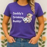 Daddy's Drinking Buddy Women's T-Shirt thumb 2