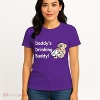 Daddy's Drinking Buddy Women's T-Shirt thumb 4