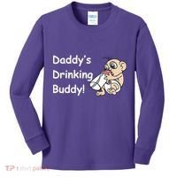 Daddy's Drinking Buddy Kids Long Sleeve Shirt thumb 0