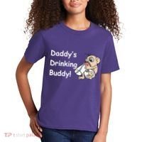 Daddy's Drinking Buddy Kids T-Shirt thumb 2