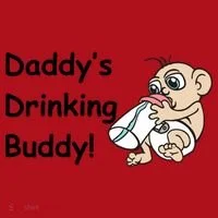 Daddy's Drinking Buddy Christmas Stocking thumb 1
