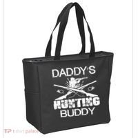 Daddy's Hunting Buddy Tote Bag thumb 2