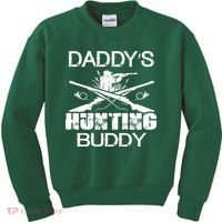 Daddy's Hunting Buddy Kids Sweatshirt thumb 0
