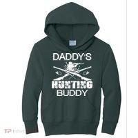 Daddy's Hunting Buddy Kids Hoodie thumb 0