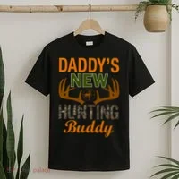 Daddy's New Hunting Buddy T-Shirt thumb 2