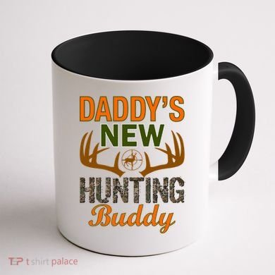 Daddy's New Hunting Buddy Coffee Mug back
