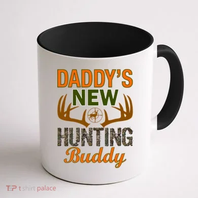 Daddy's New Hunting Buddy Coffee Mug back