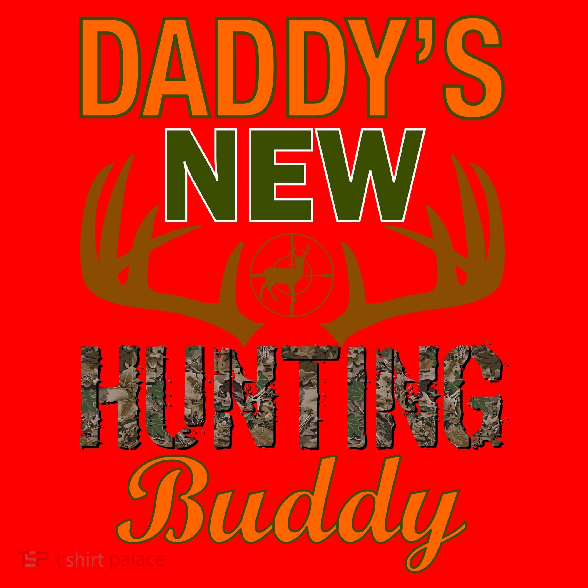 Daddy's New Hunting Buddy Santa Hat