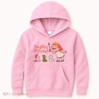 Daddy's Princess Kids Hoodie thumb 0