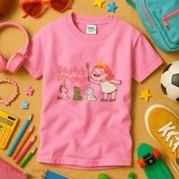 Daddy's Princess Kids T-Shirt thumb 3