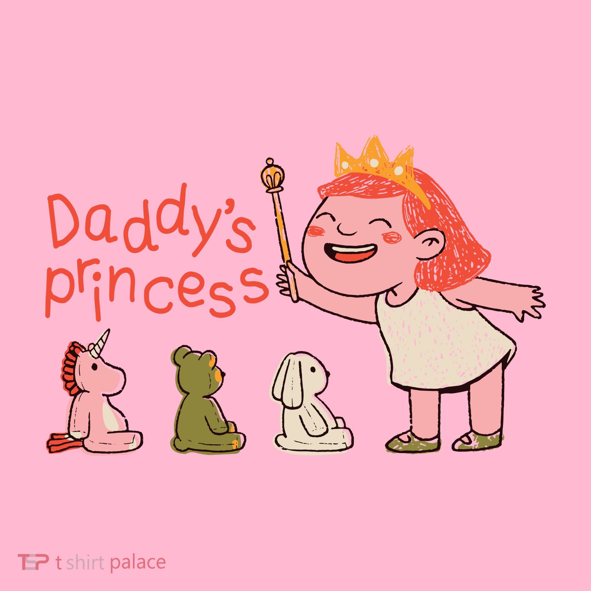 Daddy's Princess Kids T-Shirt