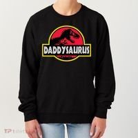 Daddysaurus Funny Daddy Dinosaur Women's Sweatshirt thumb 0