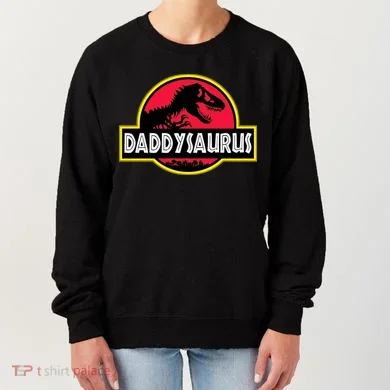 Daddysaurus Funny Daddy Dinosaur Women's Sweatshirt