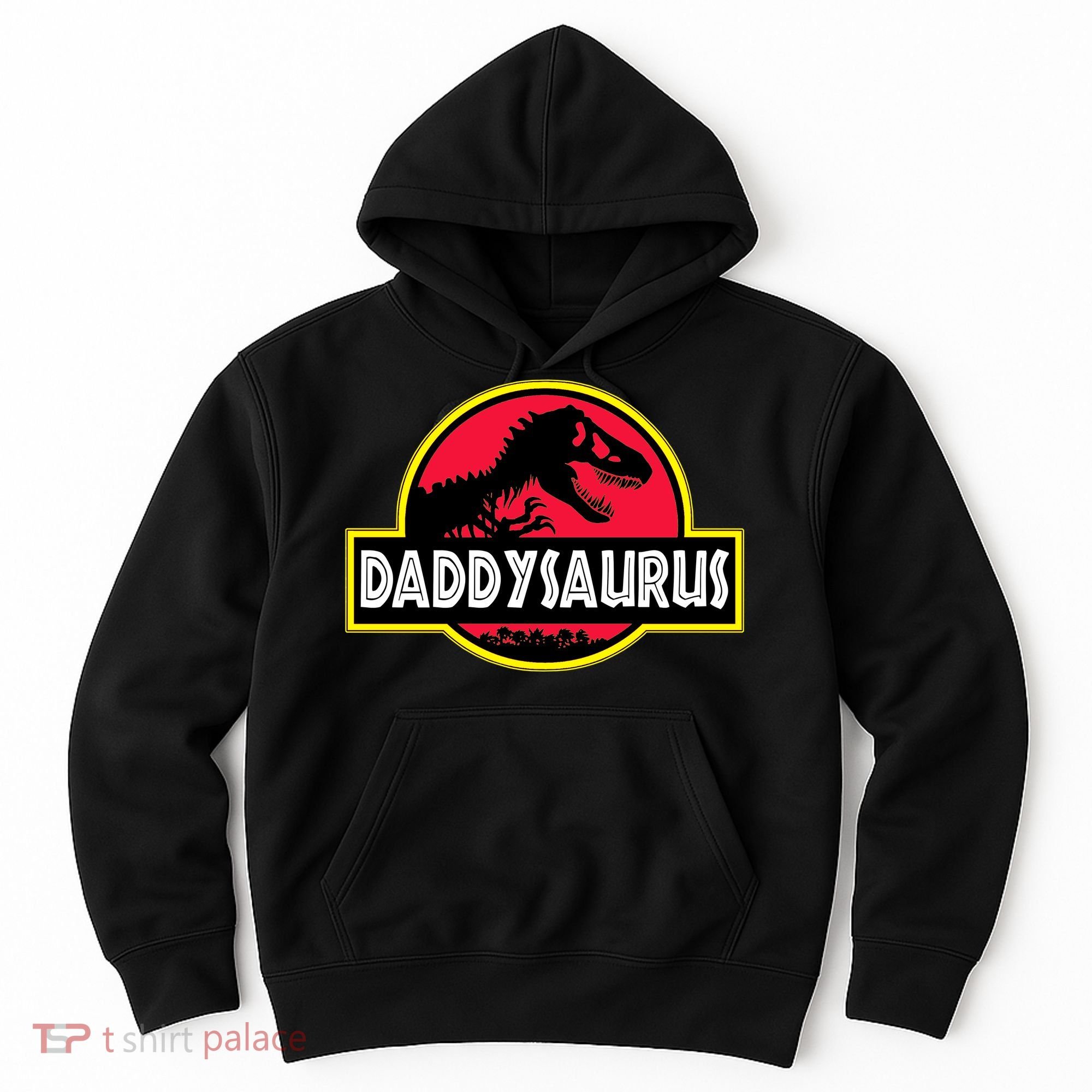 Daddysaurus Funny Daddy Dinosaur Hoodie