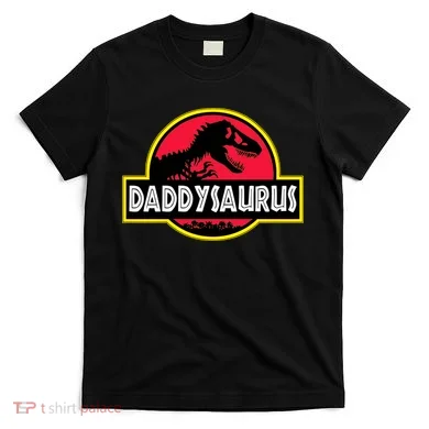 Daddysaurus Funny Daddy Dinosaur T-Shirt