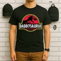 Daddysaurus Funny Daddy Dinosaur T-Shirt thumb 6