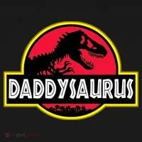 Daddysaurus Funny Daddy Dinosaur T-Shirt thumb 7