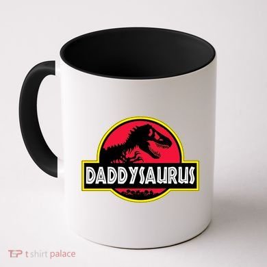 Daddysaurus Funny Daddy Dinosaur Coffee Mug