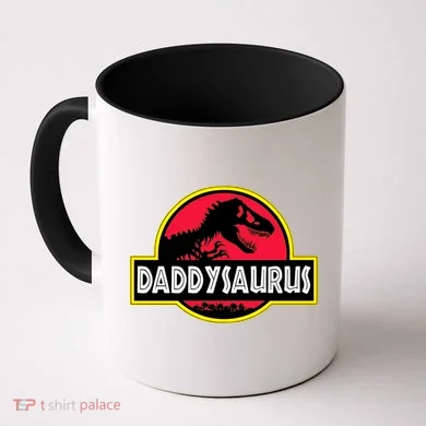Daddysaurus Funny Daddy Dinosaur Coffee Mug