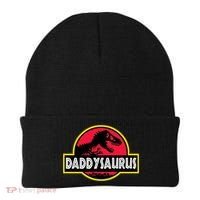 Daddysaurus Funny Daddy Dinosaur Beanie thumb 0