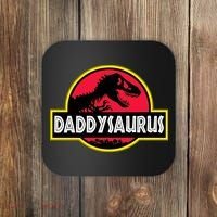 Daddysaurus Funny Daddy Dinosaur Coaster thumb 0