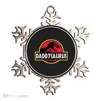 Daddysaurus Funny Daddy Dinosaur Ornament thumb 0