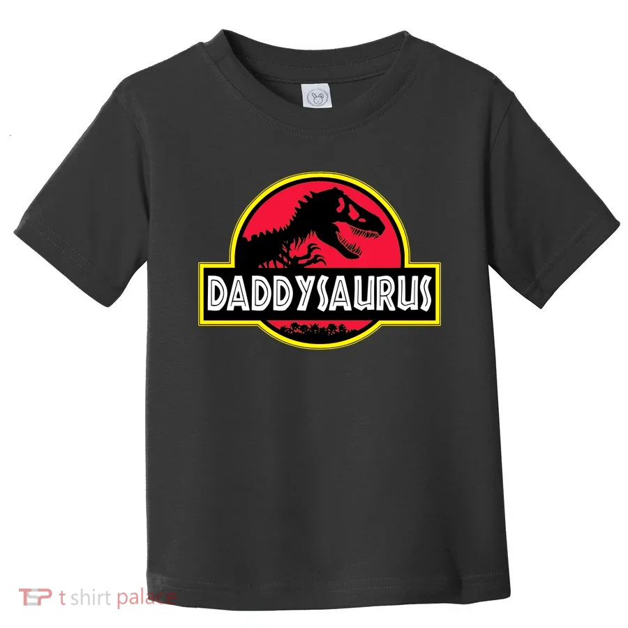 Daddysaurus Funny Daddy Dinosaur Toddler T-Shirt