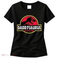 Daddysaurus Funny Daddy Dinosaur Women's T-Shirt thumb 0