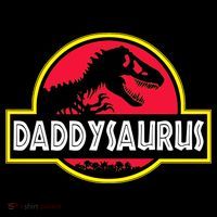 Daddysaurus Funny Daddy Dinosaur Kids Hoodie thumb 5