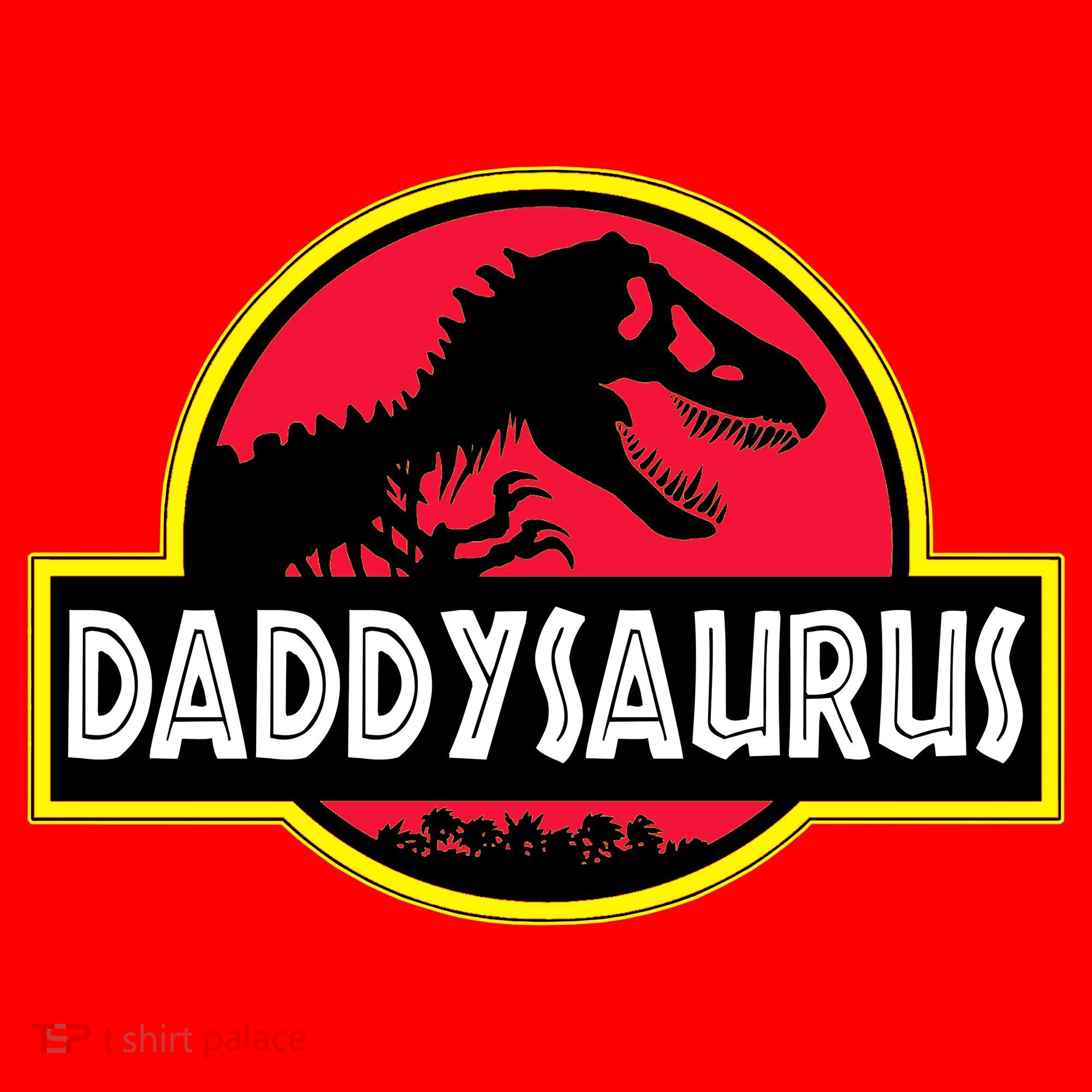 Daddysaurus Funny Daddy Dinosaur Santa Hat