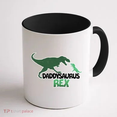 Daddysaurus Rex Coffee Mug back