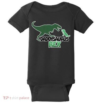 Daddysaurus Rex Baby Bodysuit