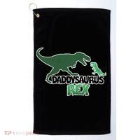 Daddysaurus Rex Golf Towel thumb 0