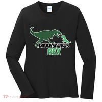 Daddysaurus Rex Women's Long Sleeve Shirt thumb 0